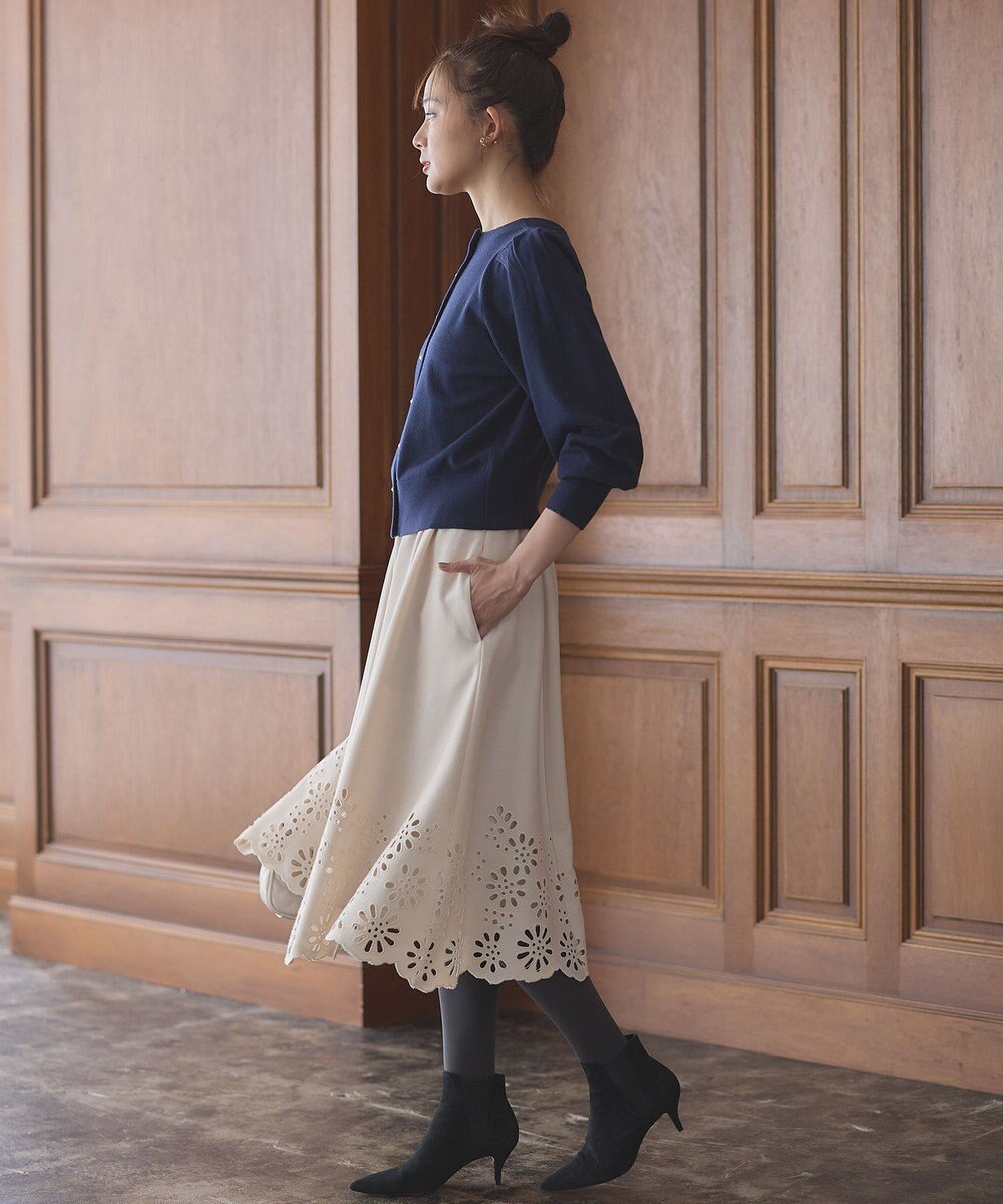 組曲 L ウォームレース スカート 