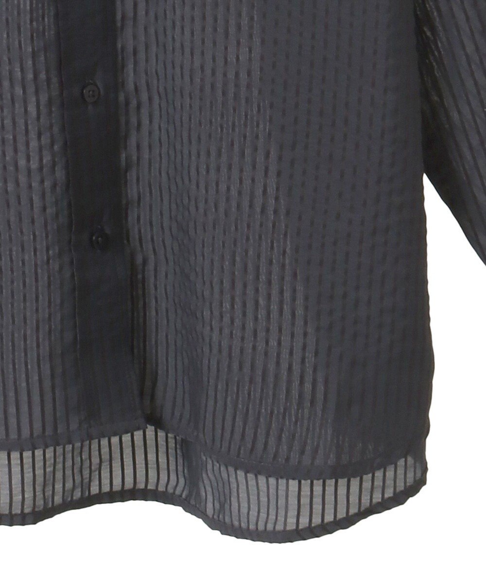 AMERICAN HOLIC シャドーストライプオーバーシャツ 