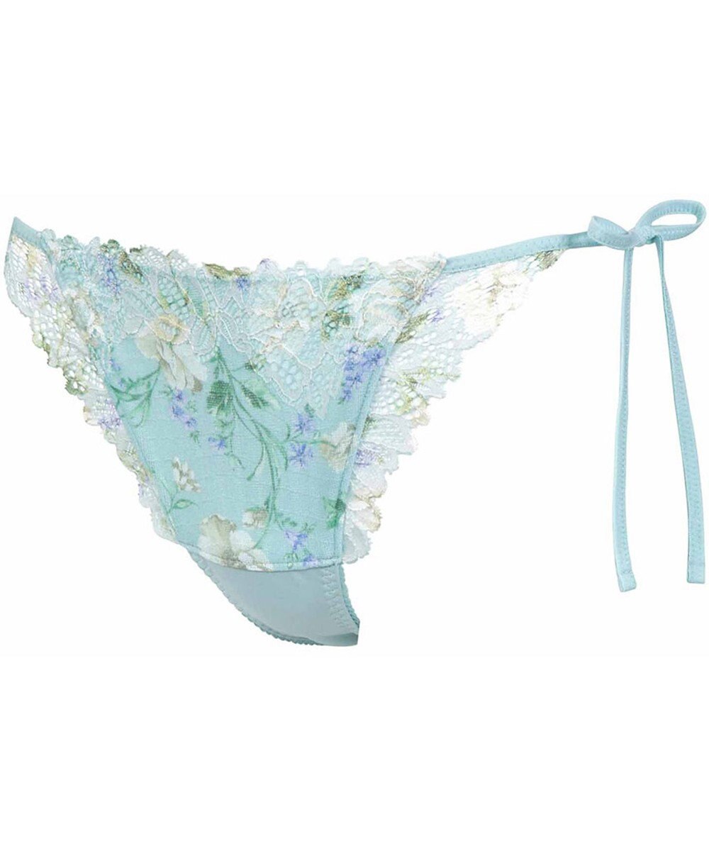 WACOAL Ｔバック ショーツ 【リボンブラ 脇すっきり】 BRB433とペア はきこみ丈あさめ バックのかぶりが広め ソング レディース PRA433 /ワコール 