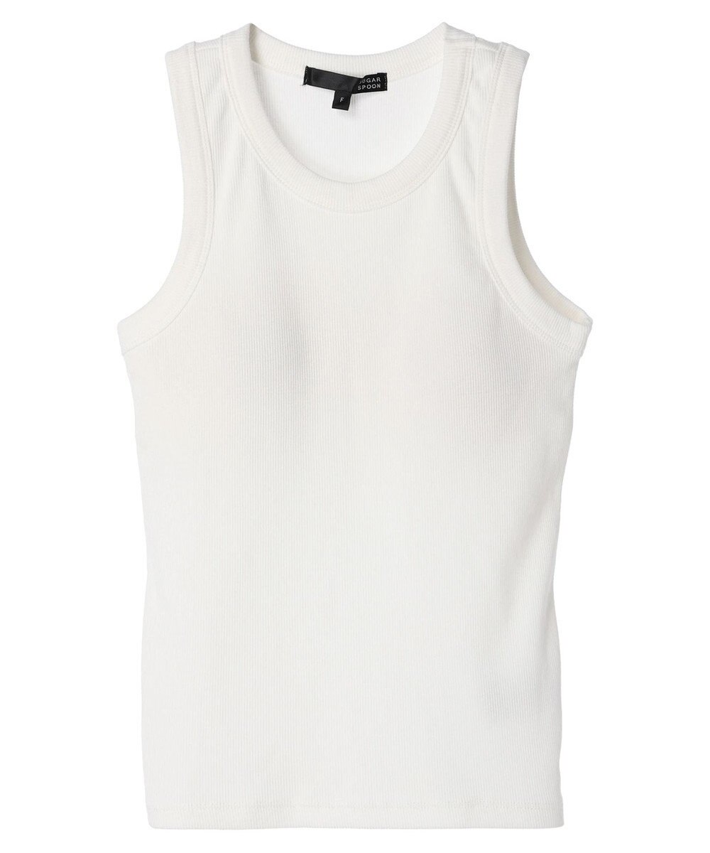 Green Parks ・ＳＵＧＡＲ　ＳＰＯＯＮリブタンクトップ（パット付） 