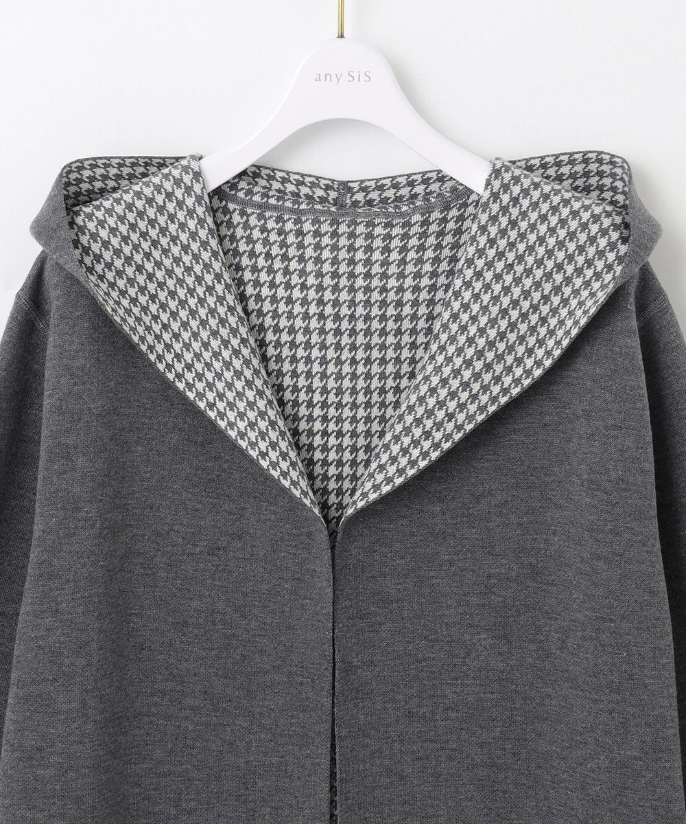 ANY SIS 【2WAY】リバーシブルフーディー アウター 
