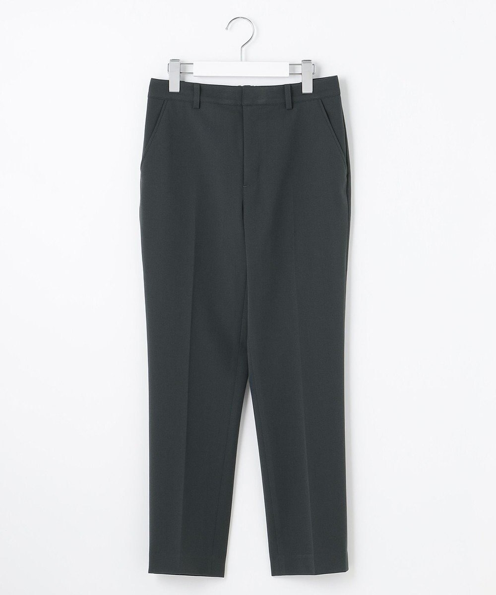 J.PRESS LADIES L 【洗える】アルガンシルク テーパード パンツ 