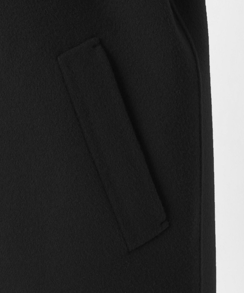 23区 S 【R(アール)】ウールリバー ノーカラー コート 