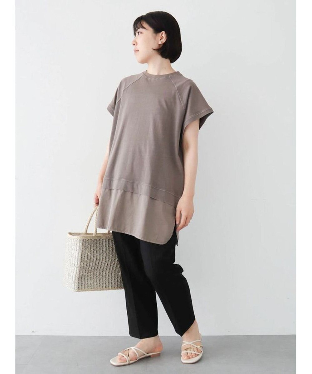 Green Parks ピグメントフレンチスリーブチュニック 