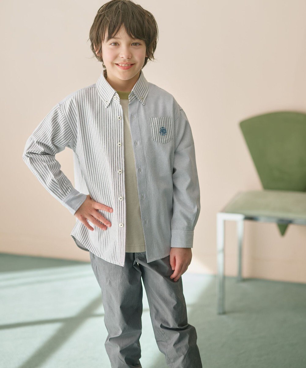 J.PRESS KIDS 【140-170cm】バックブル 長袖カットソー 