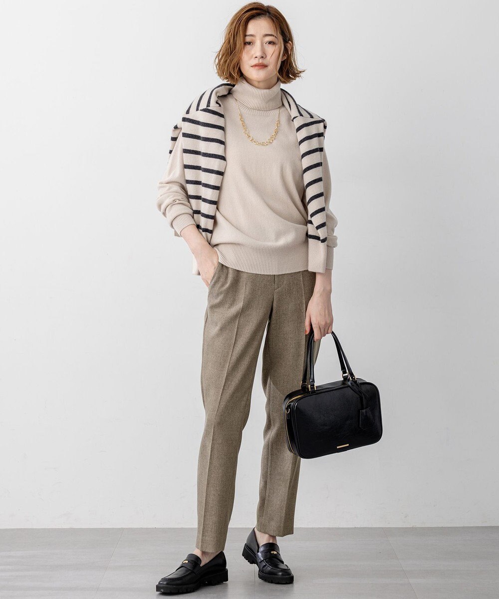 23区 S 【見上愛さん着用/Oggi・STORY掲載】ピュアカシミヤ クルーネック ニット 