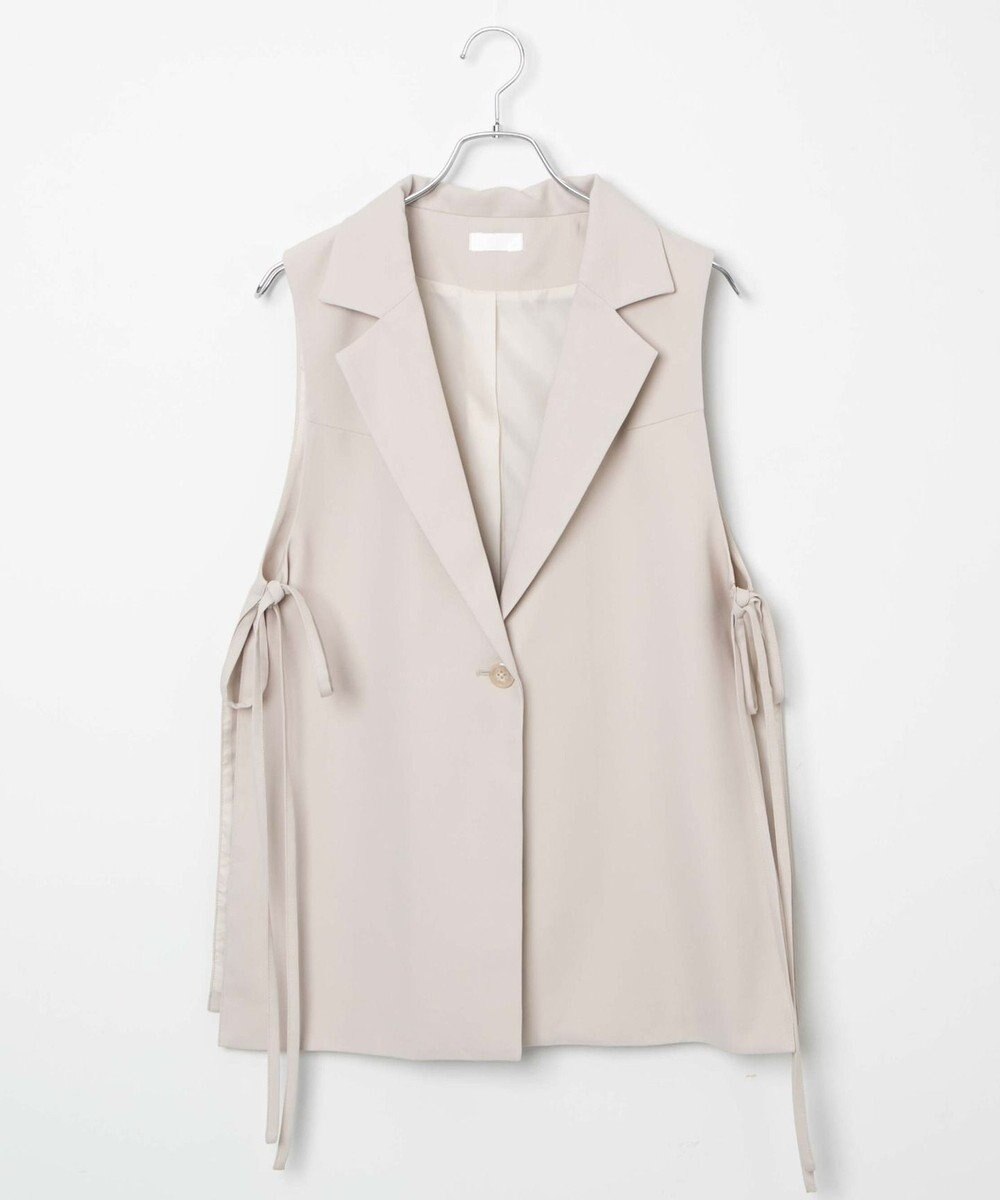 WEGO サイドリボンテーラードベスト 