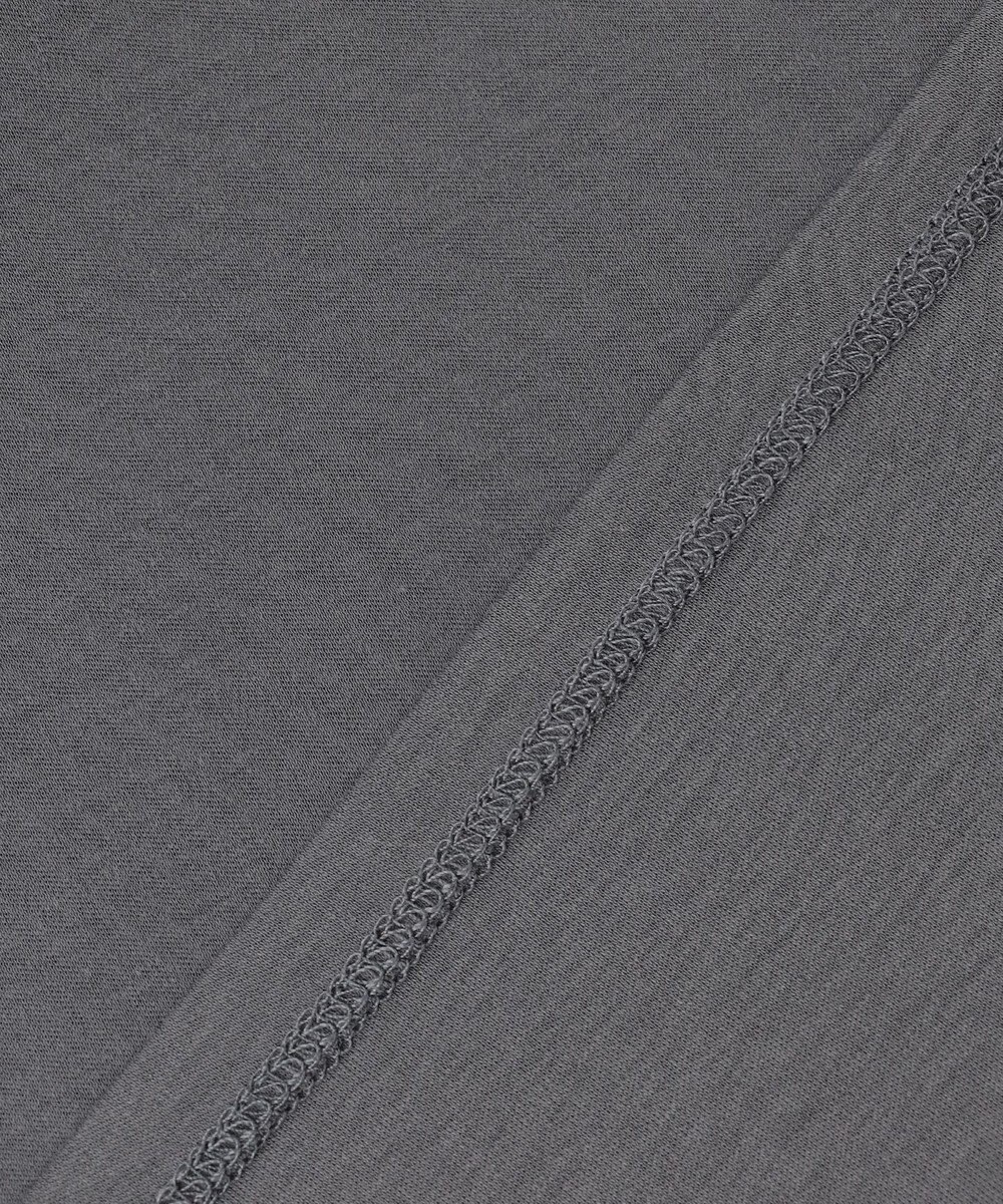 ANY L 【汗ジミ防止加工】シルケットスムースバックギャザーチュニック 