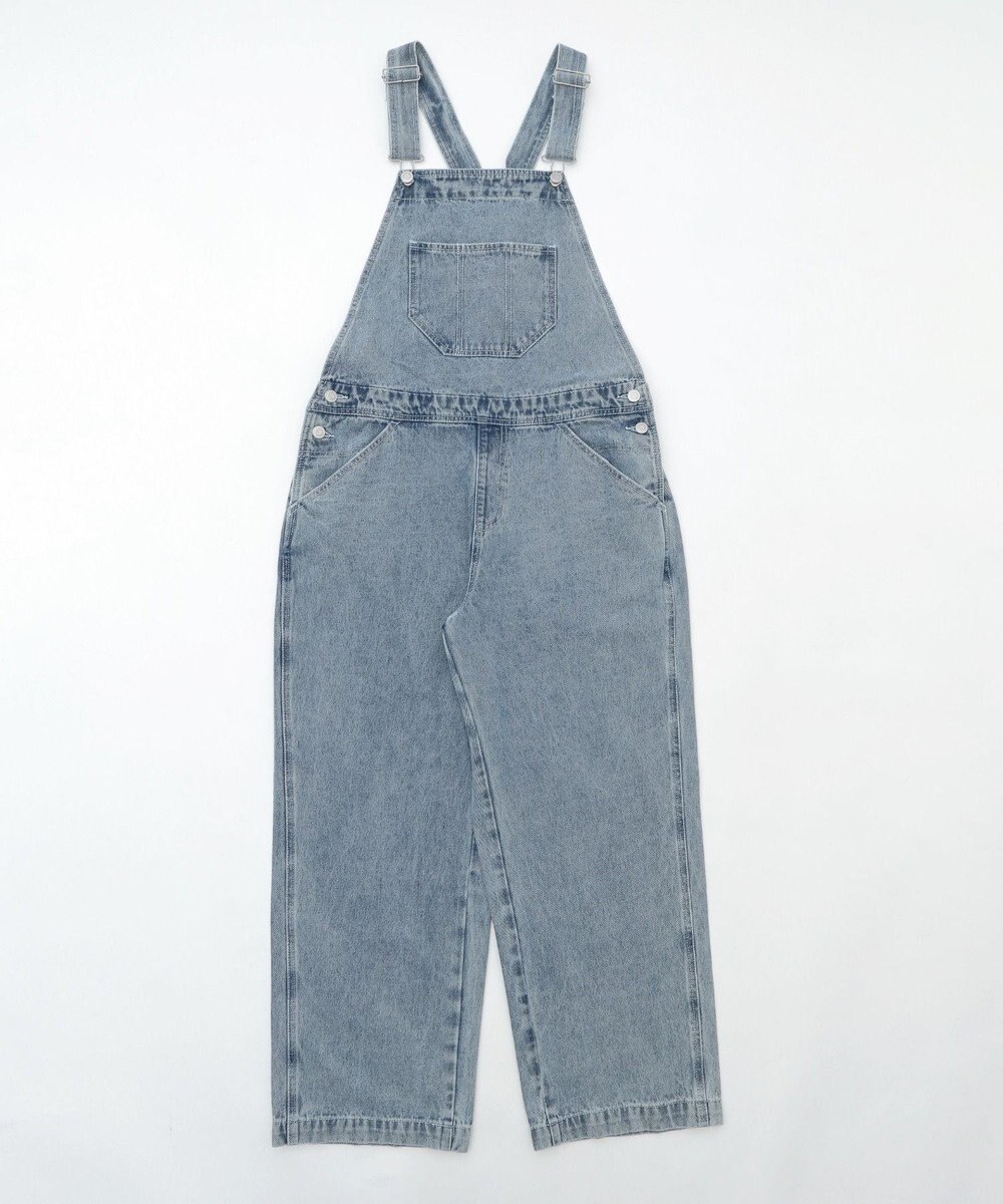 WEGO 【ユニセックス着用/SMサイズ展開】デニムオーバーオール 