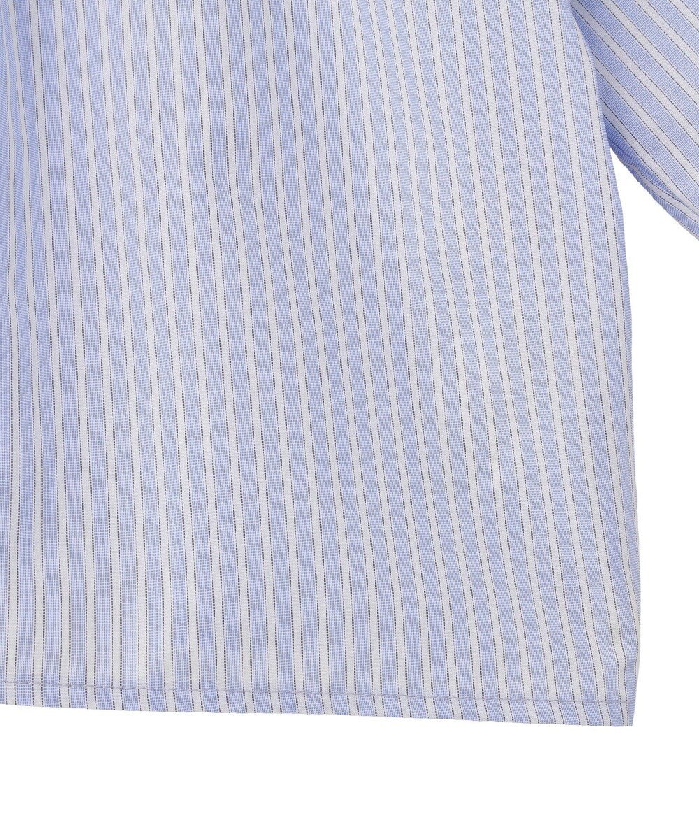 Green Parks イージーケア袖タックブラウス 