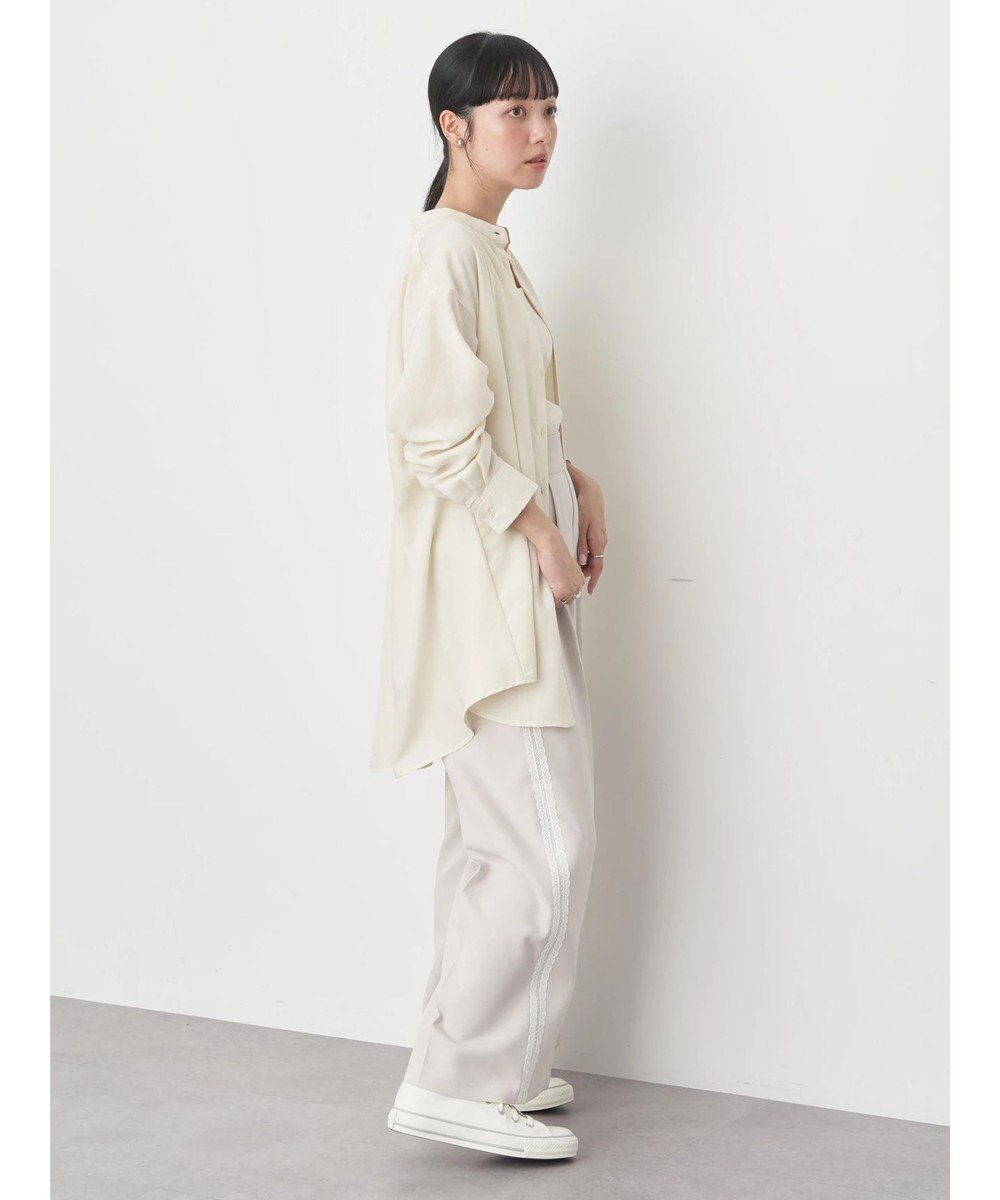 earth music&ecology バックデザインシャツ 