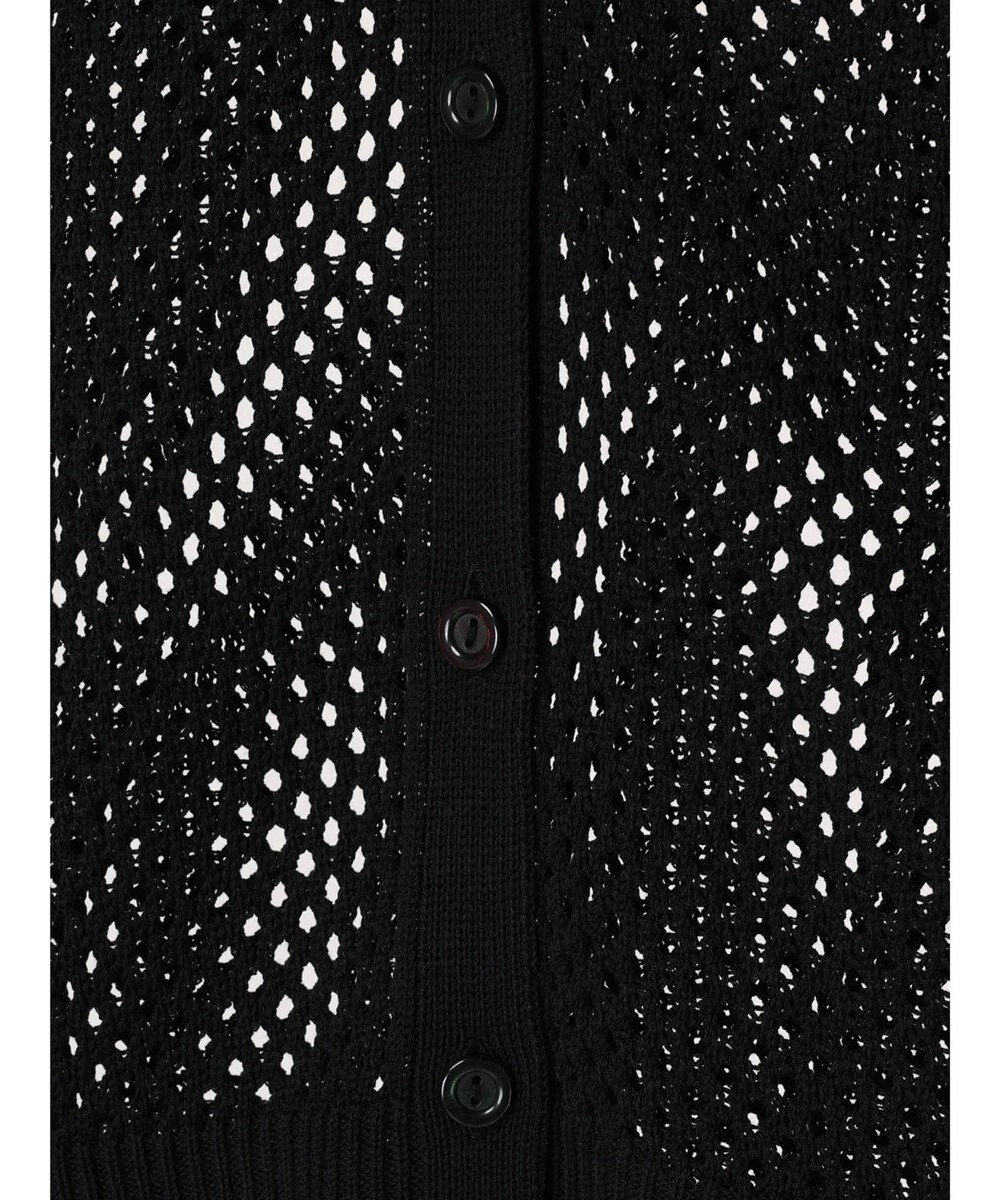 CRAFT STANDARD BOUTIQUE 配色メッシュニットカーディガン 