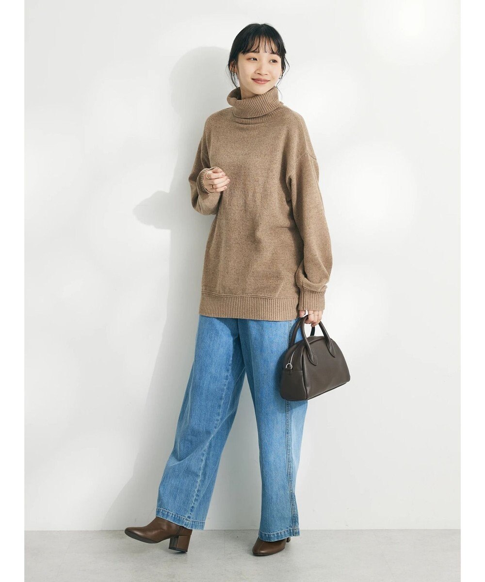 CRAFT STANDARD BOUTIQUE 洗えるコードモールタートルネックプルオーバー 