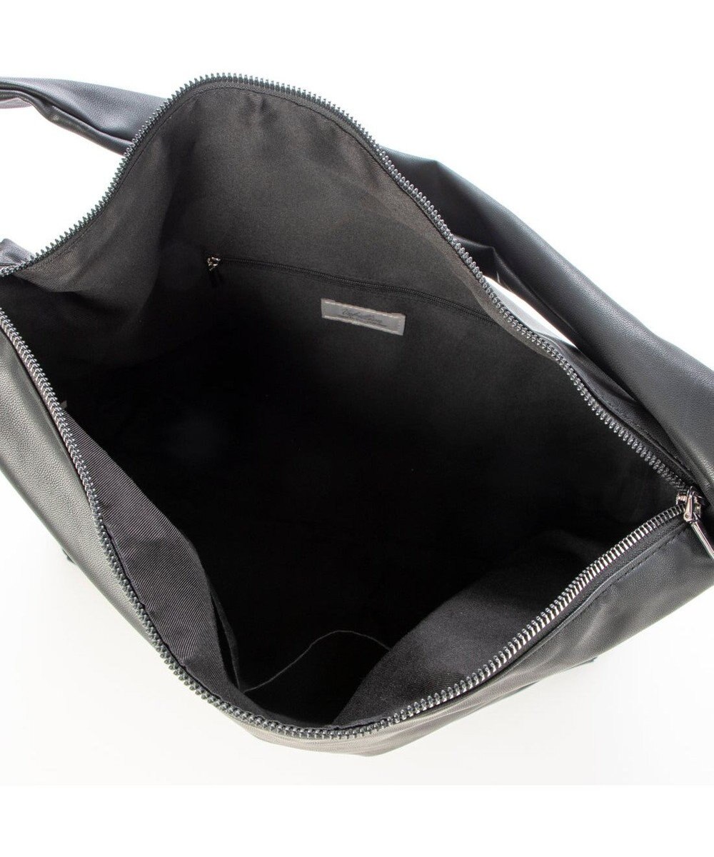 UNBILLION カシュカシュ cachecache / ソフト合皮スクエアホーボーショルダーバッグ 