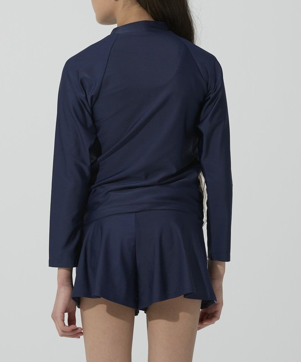 BEAMS SCHOOL 長袖被りラッシュガード 