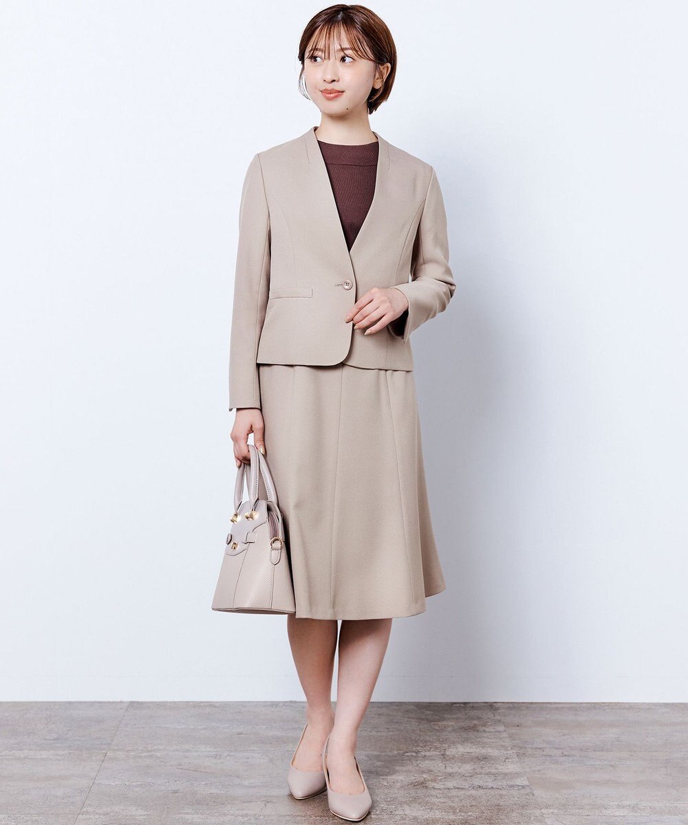 ANY SIS S 【低身長企画】ミニドビーフレア スカート 