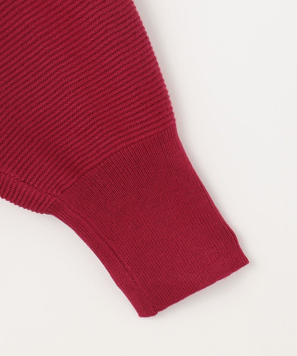 ANY L 【洗濯機可/6色展開】ラウンドネックガーターニット 