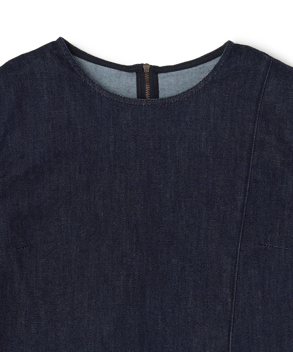 UNFILO 【セットアップ着用可】UNFILO DENIM light ノースリーブブラウス 