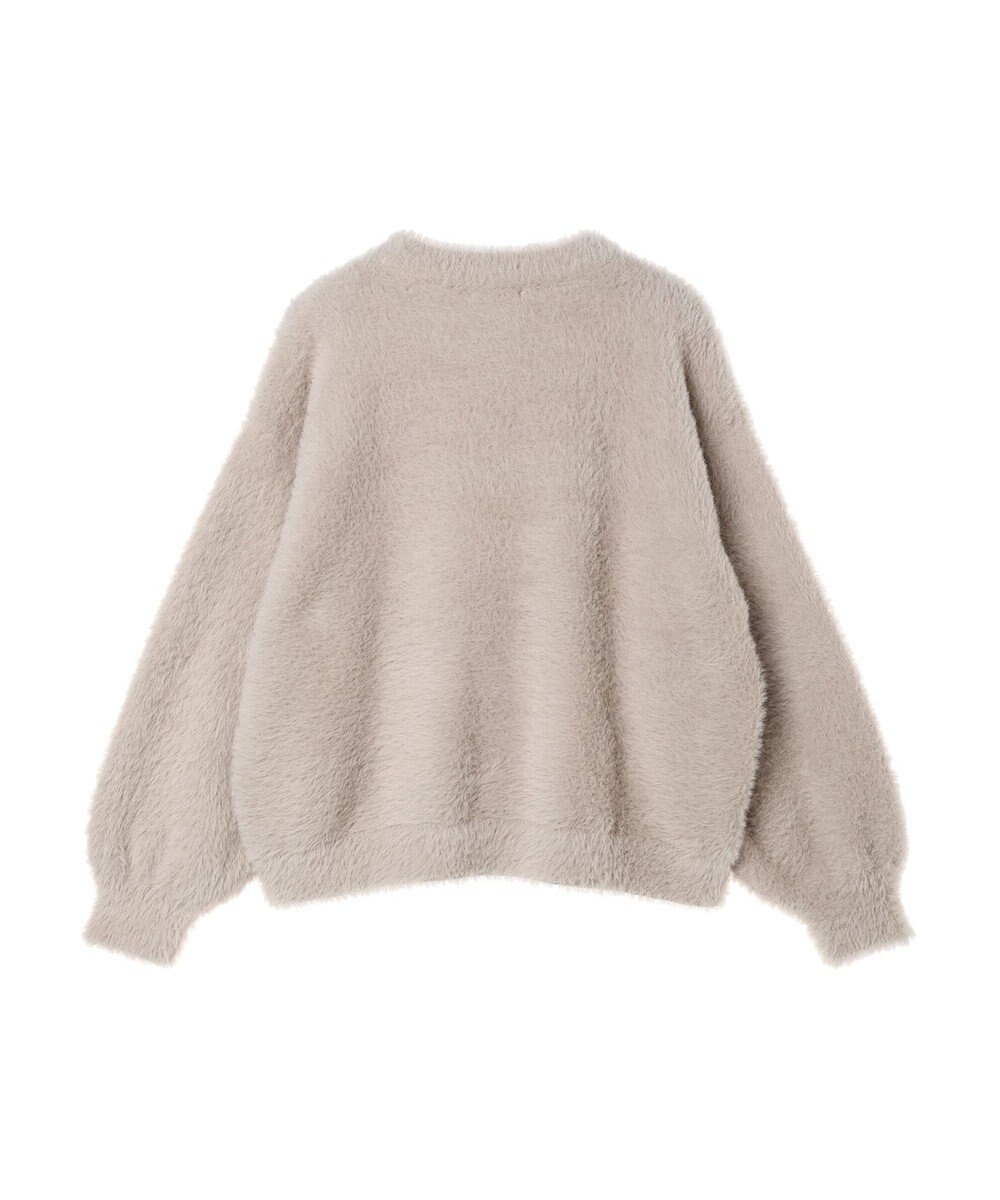 earth music&ecology ロングシャギーハイネックプルオーバー 