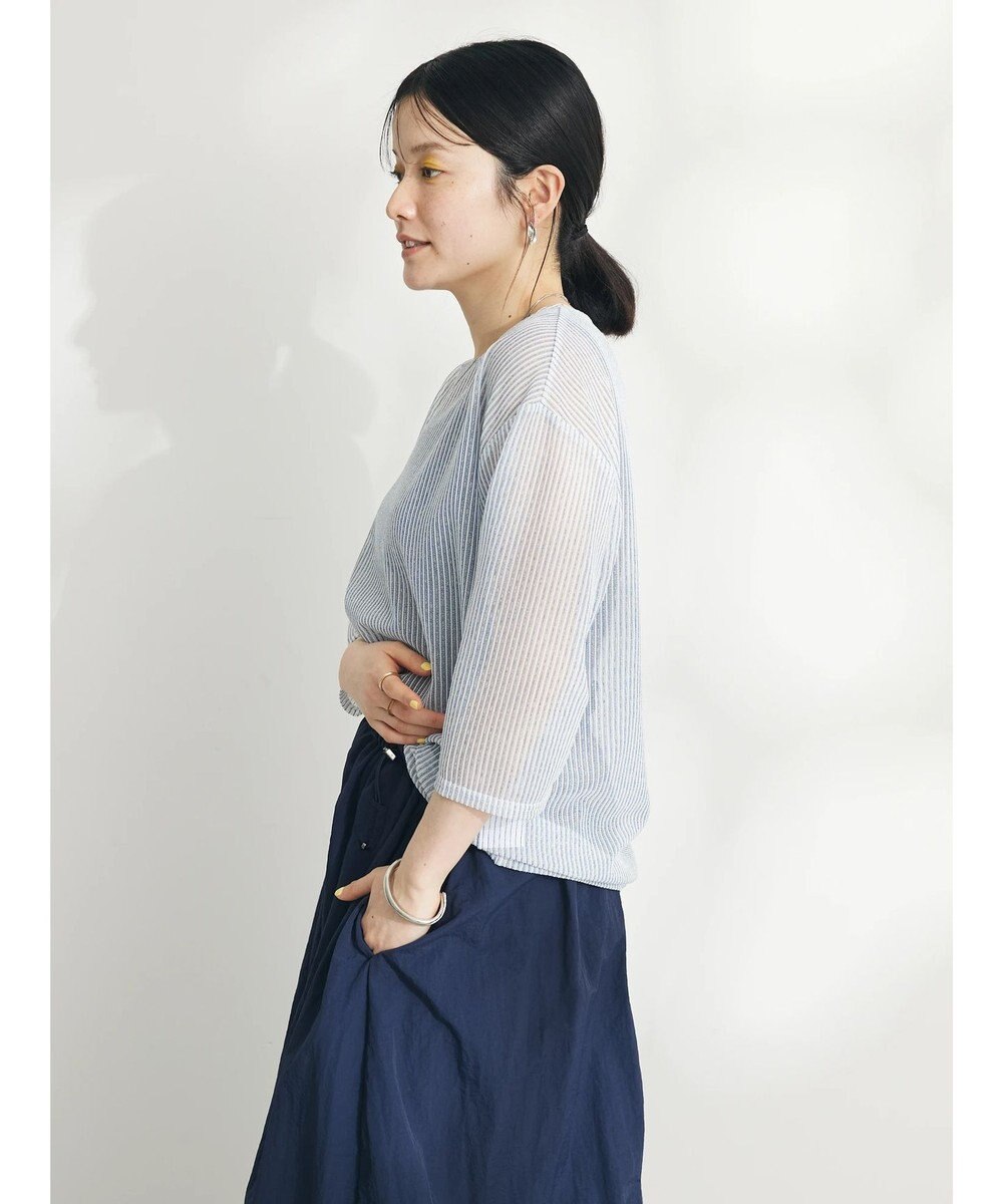 CRAFT STANDARD BOUTIQUE シアーストライププルオーバー 