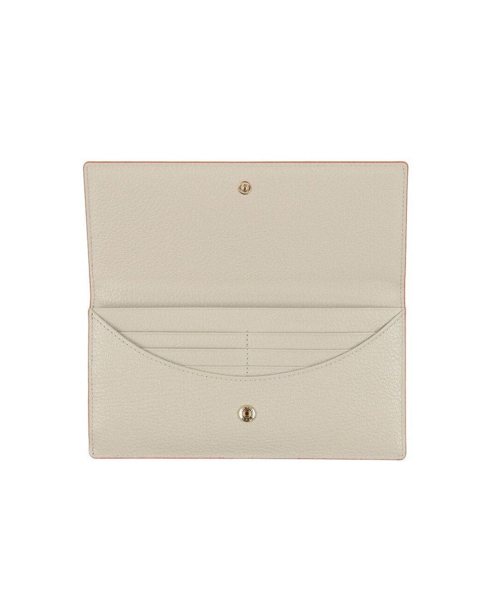 LANVIN en Bleu リム 被せ薄マチ長財布 