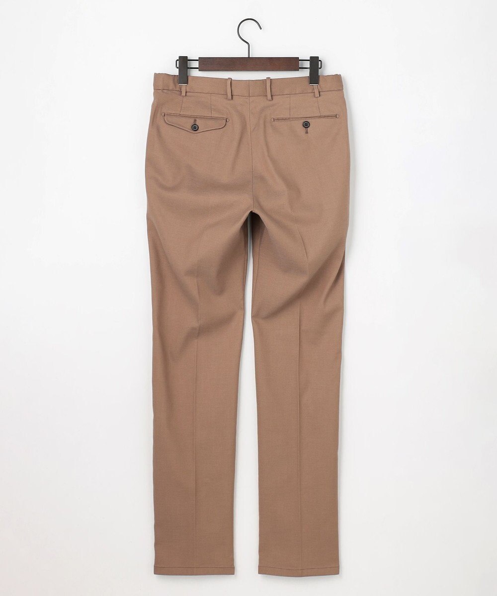 JOSEPH ABBOUD 【キングサイズ・ウエストも伸びる!/JAPANファブリック】シャンブレードビーストレッチ パンツ 