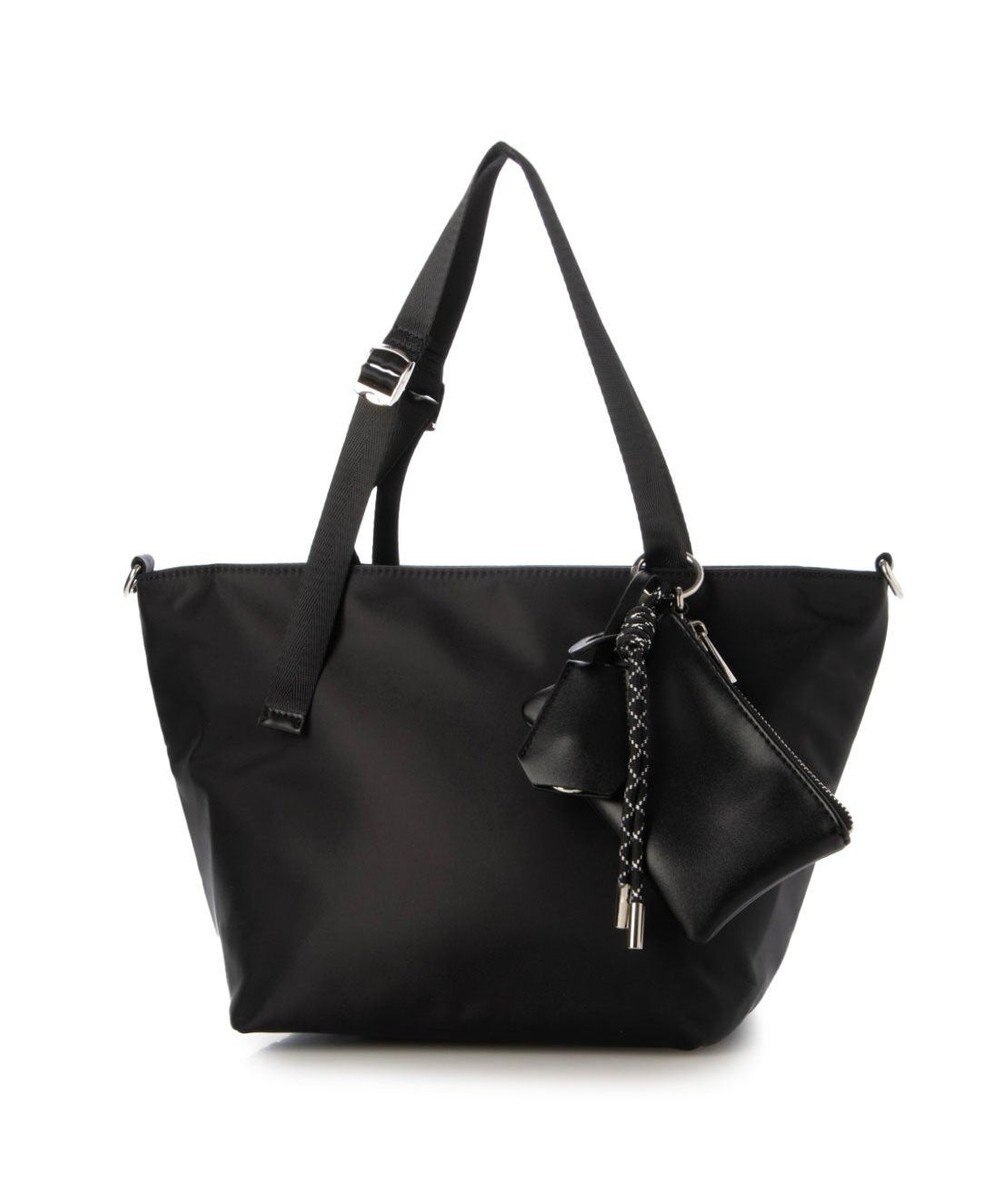 UNBILLION カシュカシュ cachecache / チャームセット付きナイロン2wayトートバッグ 