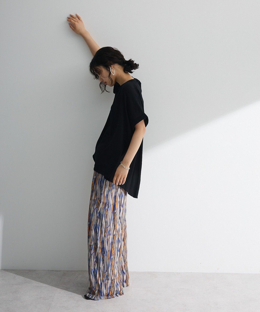 Green Parks シアーワイドパンツ 