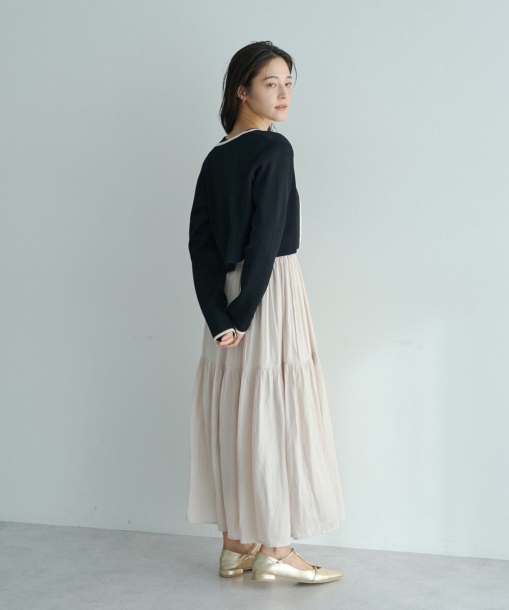 YECCA VECCA 【2点SET】カーディガンセットワンピース 