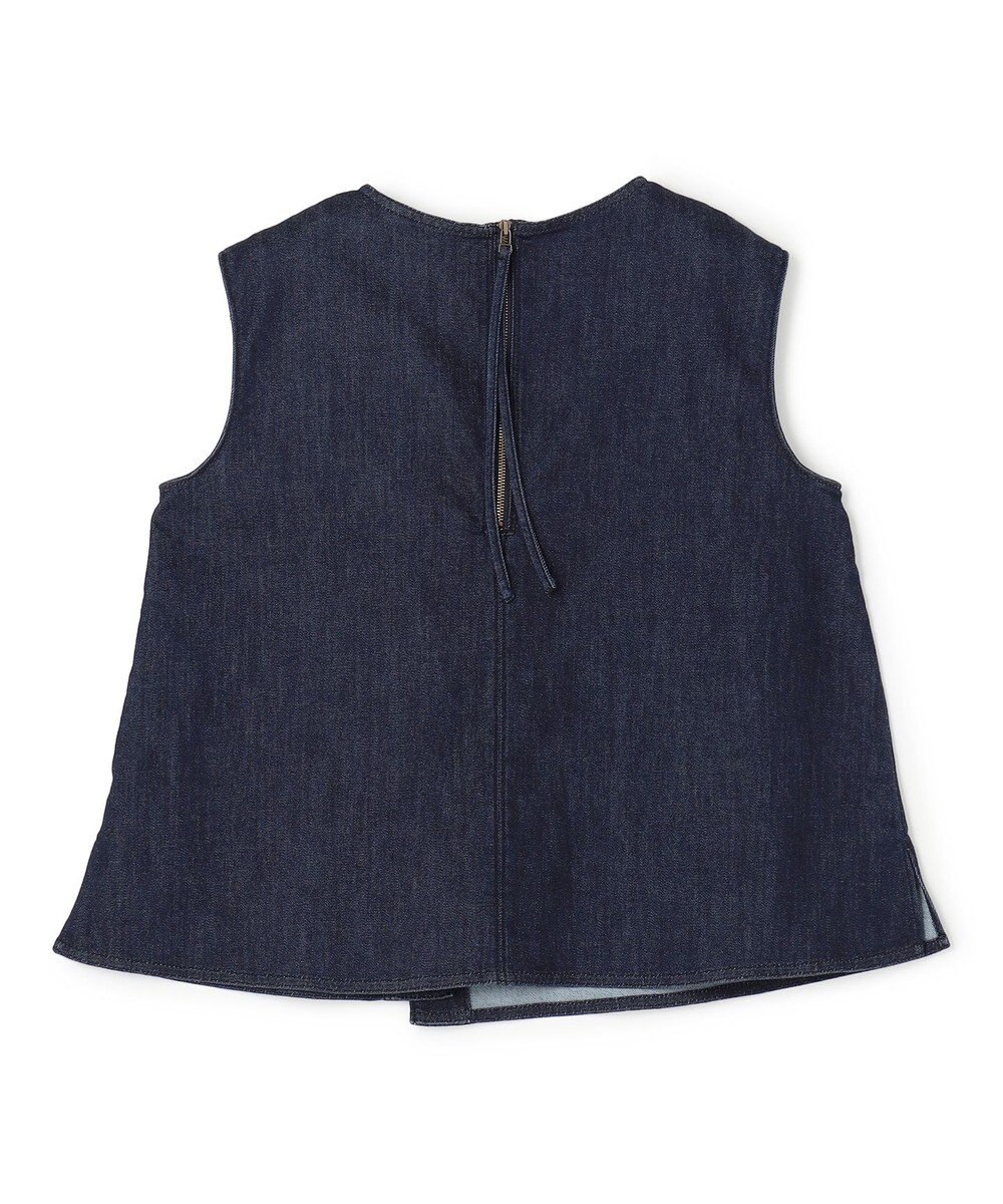 UNFILO 【セットアップ着用可】UNFILO DENIM light ノースリーブブラウス 