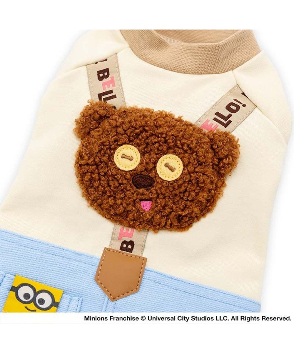 PET PARADISE ミニオン ティム サスペンダー風 トレーナー 小型犬 