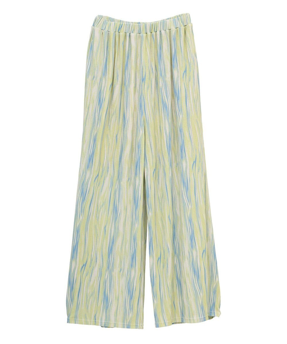 Green Parks シアーワイドパンツ 