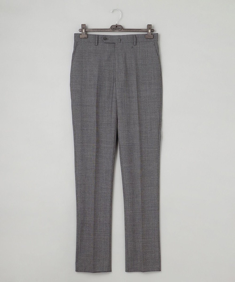 GOTAIRIKU 【御幸毛織】 WOOL×SOLOTEX ストレッチスーツ（平織/グレー） 