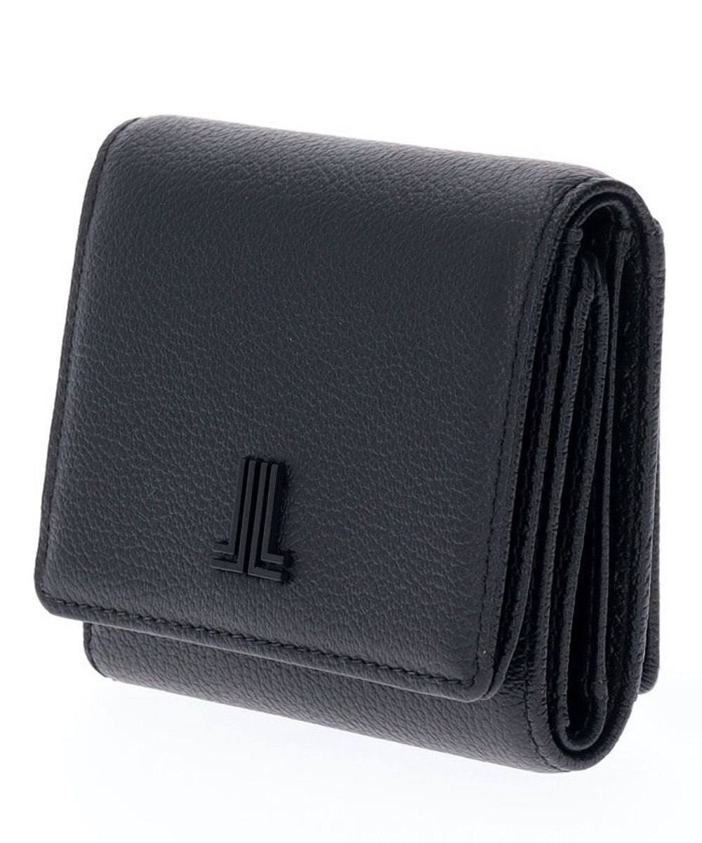 LANVIN en Bleu カリヨン 三つ折り財布 