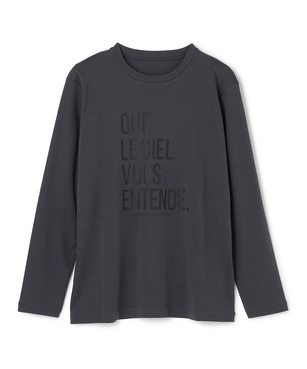 UNFILO コットンスムース グラフィック ロンＴ 