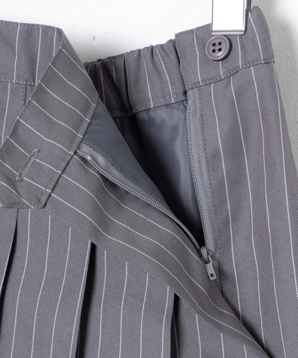 WEGO 【SCHOOL ITEM】ポケット付きパターンプリーツスカート 