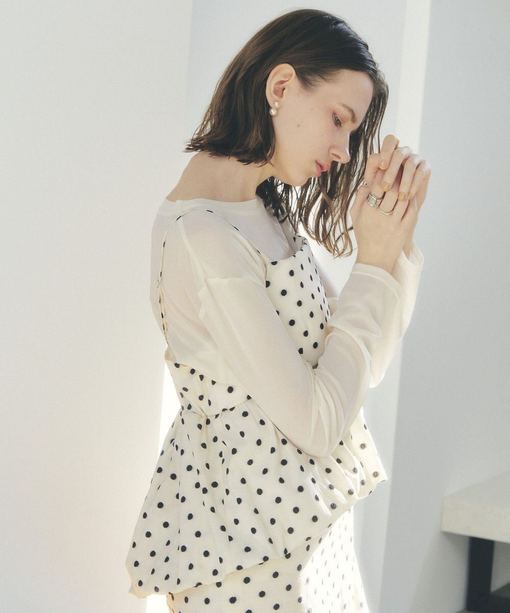 YECCA VECCA パヴェボールパールピアス 