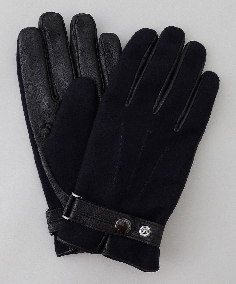 GOTAIRIKU 【スマホ対応】DRAGO/ドラゴ ウールシープレザーコンビ グローブ_無地 