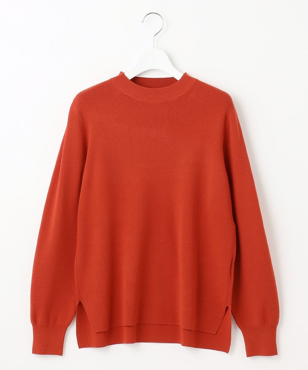 J.PRESS LADIES 【洗える】SECOND PRINCE モックネック ニット 