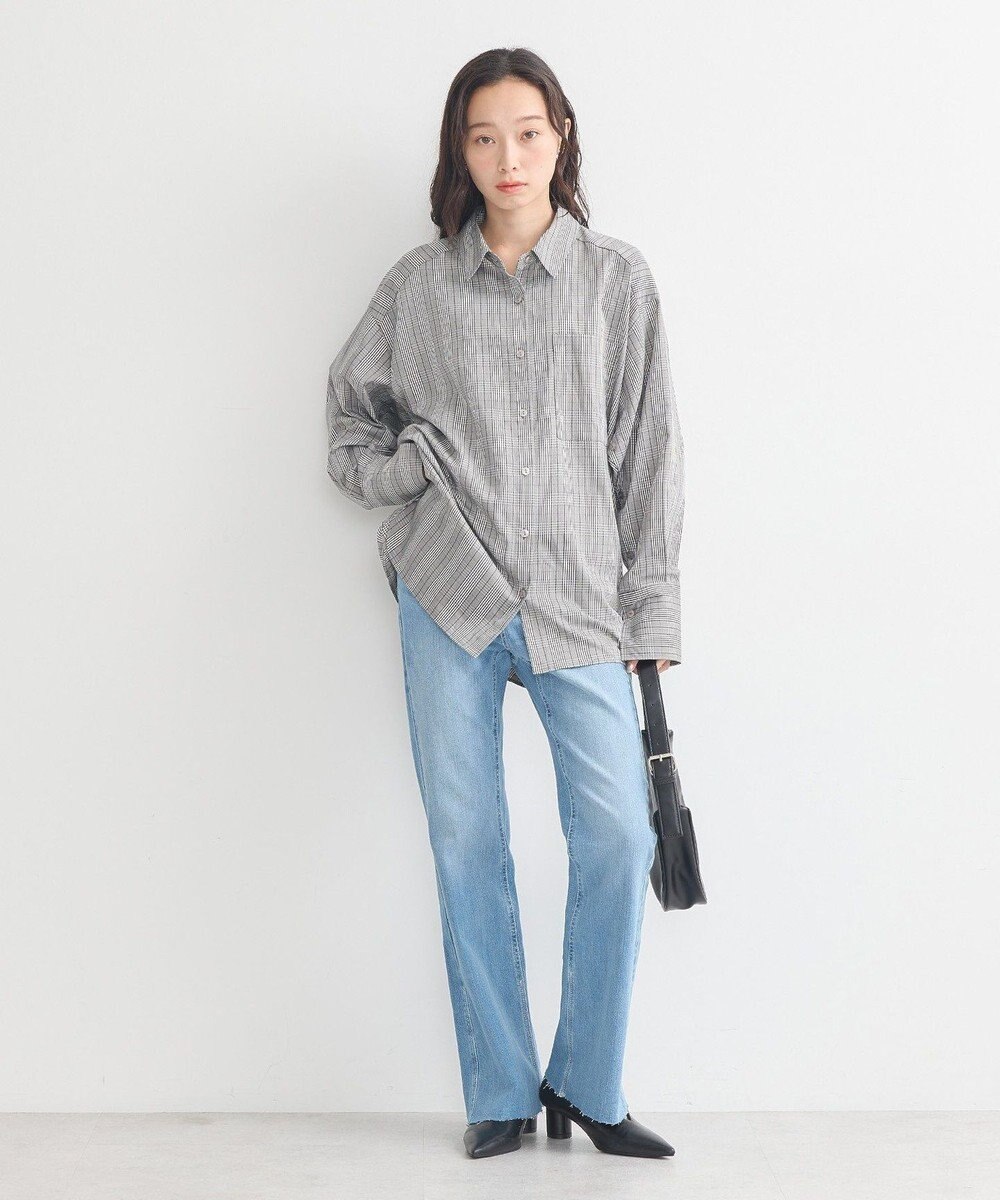 earth music&ecology ２ｗａｙマントスリーブシャツ 