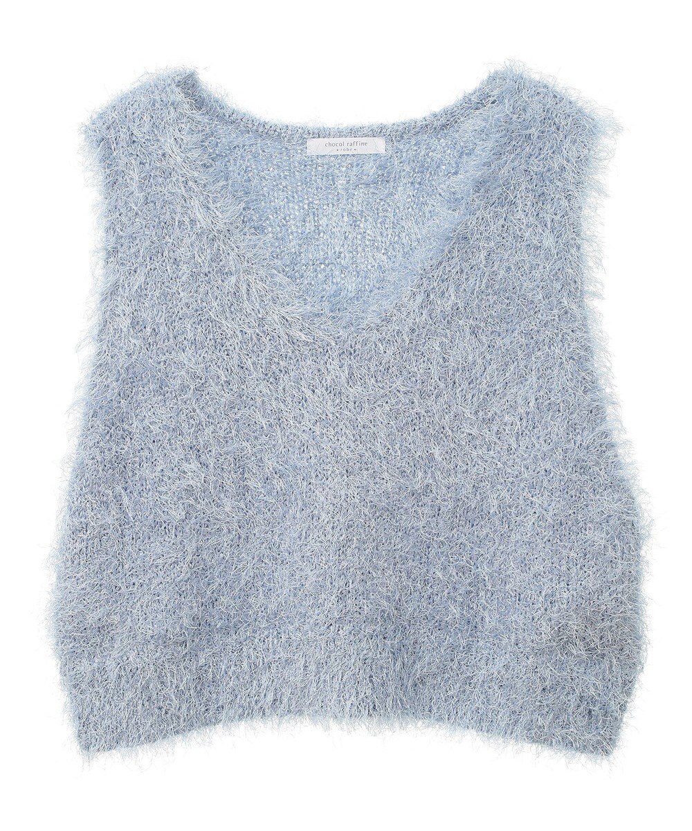 Green Parks Ｖネックフサフサベスト 