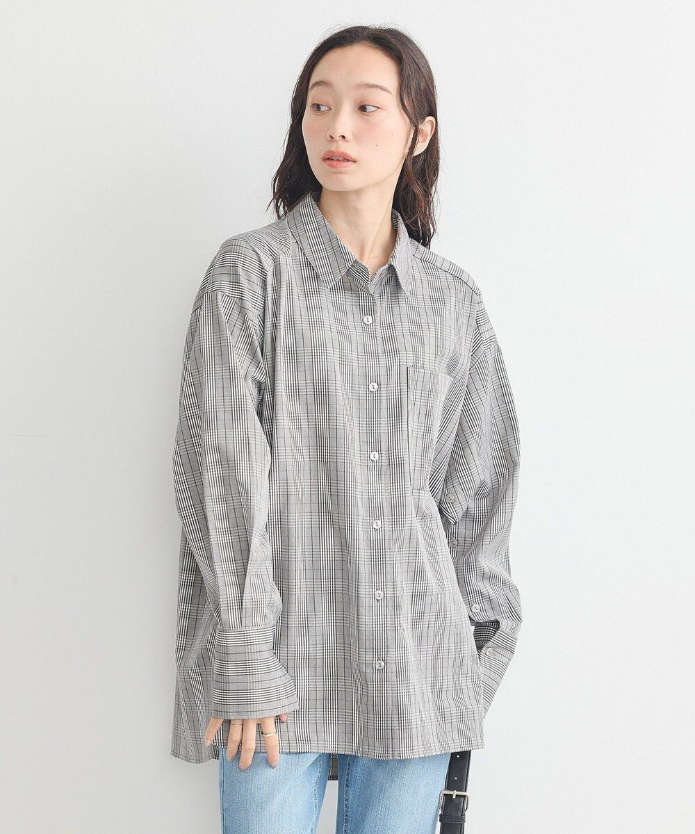 earth music&ecology ２ｗａｙマントスリーブシャツ 