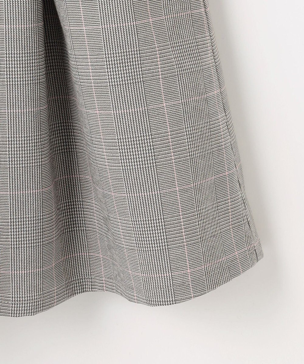 組曲 KIDS  【110-140㎝】 チェックワンピース＆ドビージャケットセット 