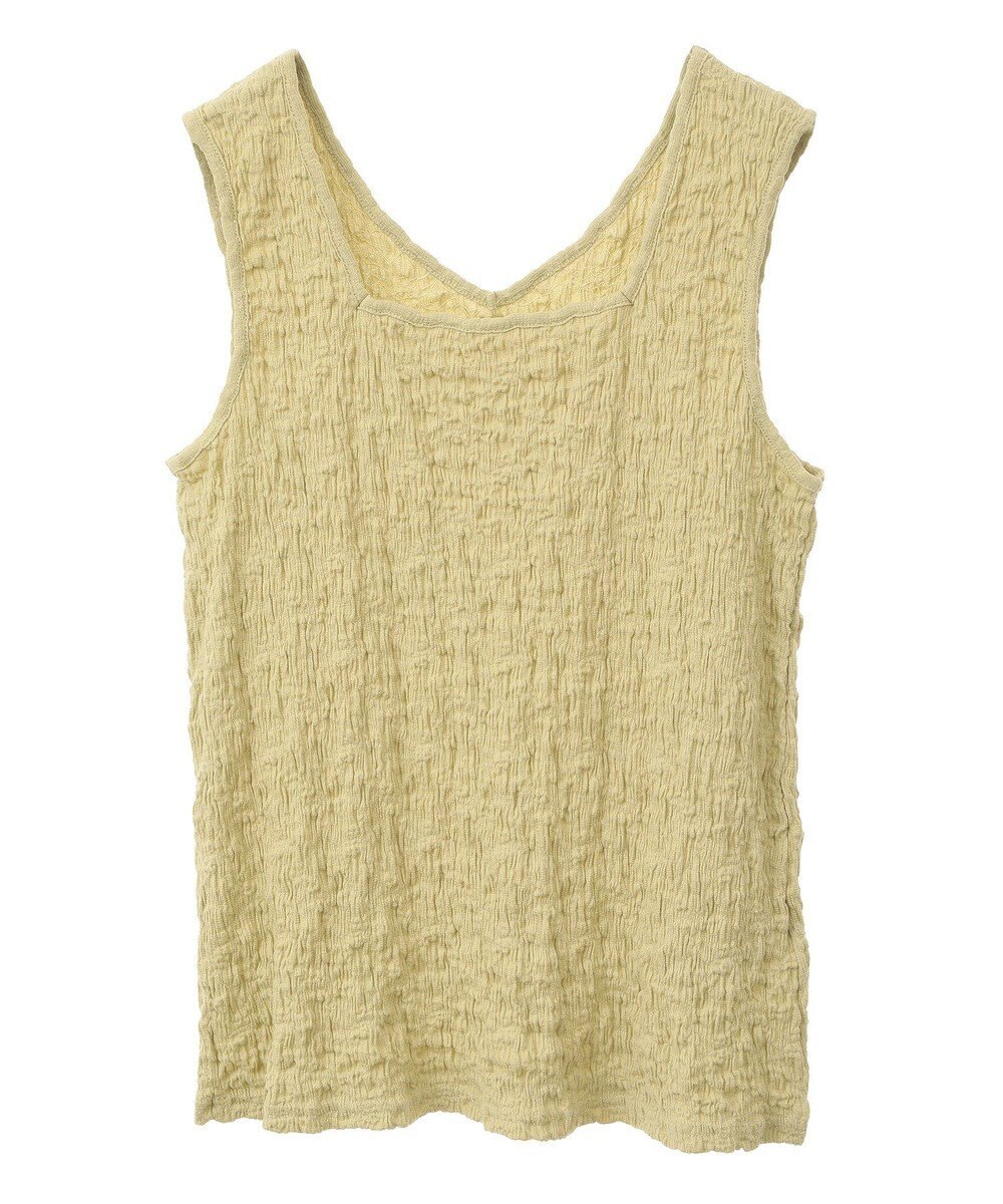 Green Parks 表面感タンクトップ 