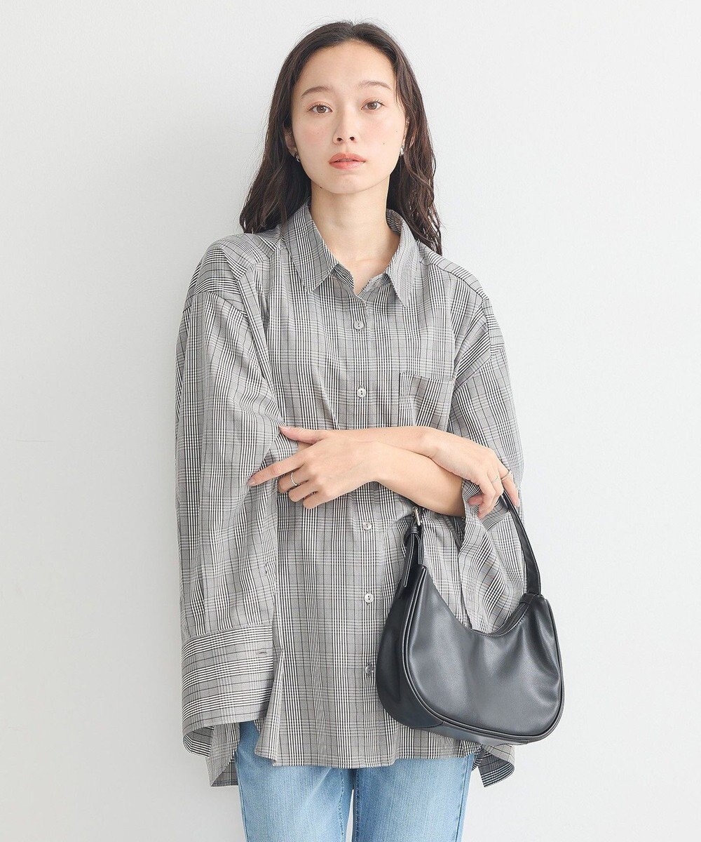 earth music&ecology ２ｗａｙマントスリーブシャツ 