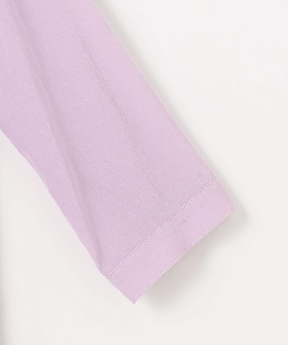 J.PRESS LADIES 【洗える・速乾・接触冷感】リライムライトローン バックフレア ブラウス 