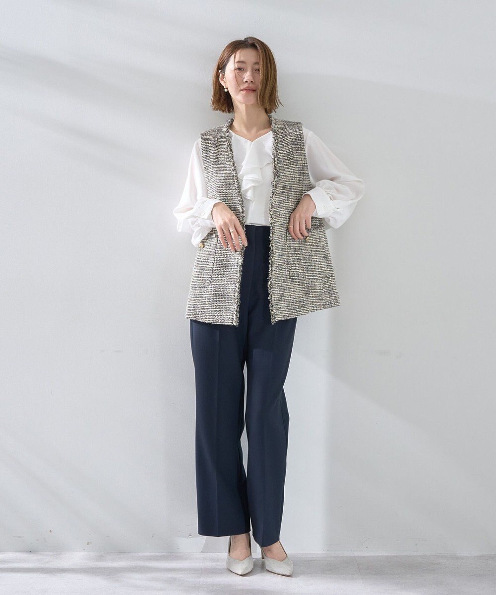 YECCA VECCA ツイードジレ 