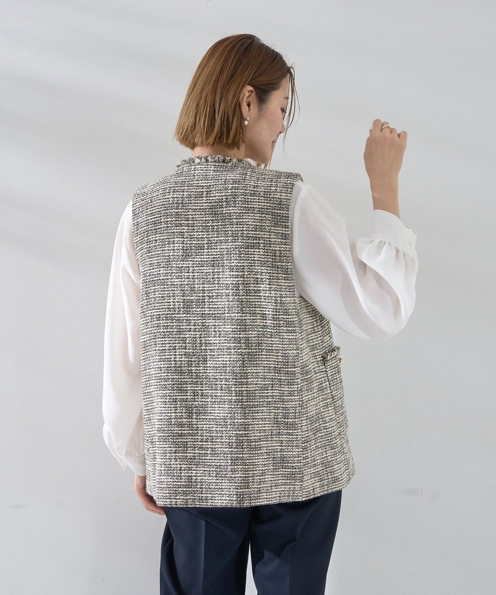 YECCA VECCA ツイードジレ 