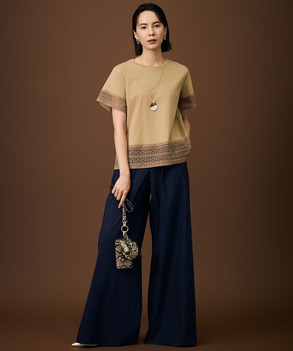 自由区 ファンクショナル2タックワイド パンツ 