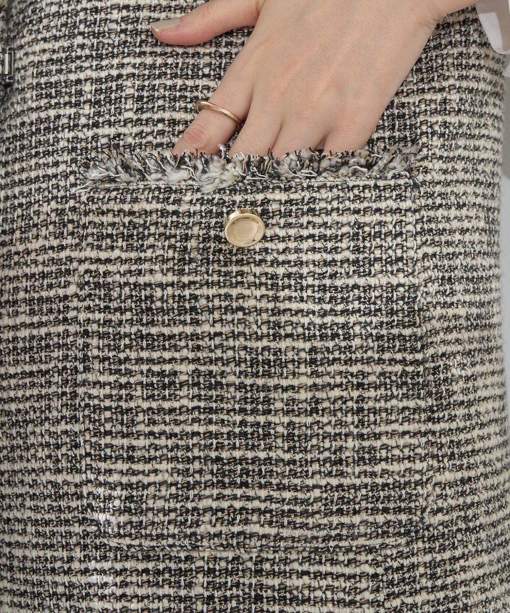 YECCA VECCA ツイードジレ 